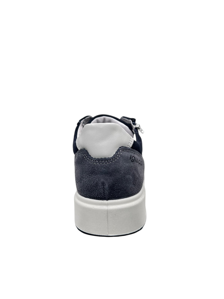 sneakers uomo pelle igi&co art.7628911 blu
