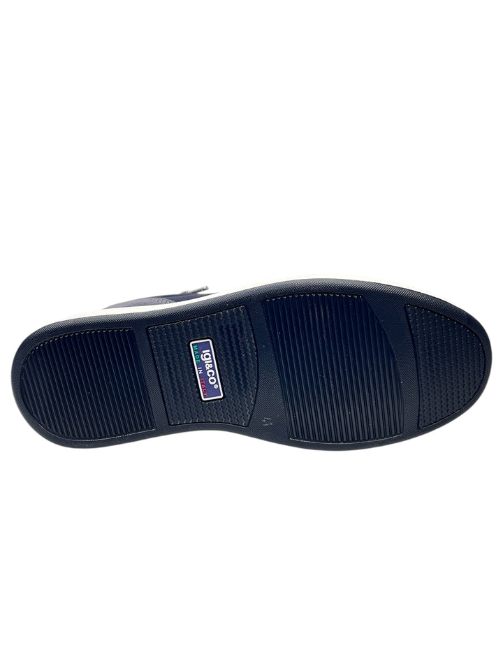 sneakers uomo pelle igi&co art.7628911 blu