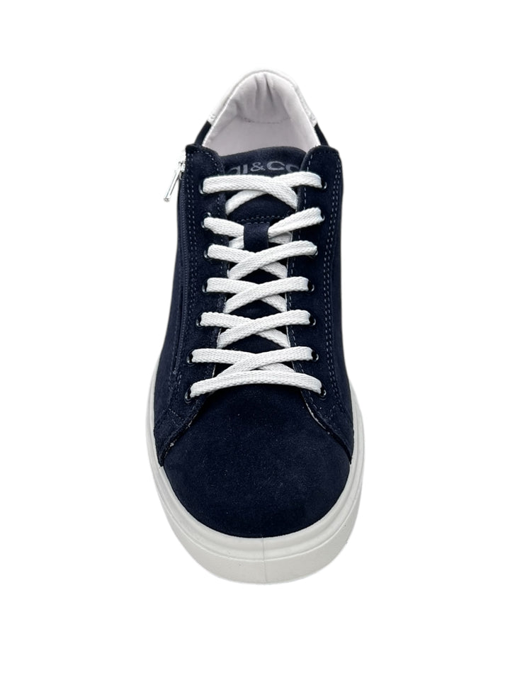 sneakers uomo pelle igi&co art.7628911 blu