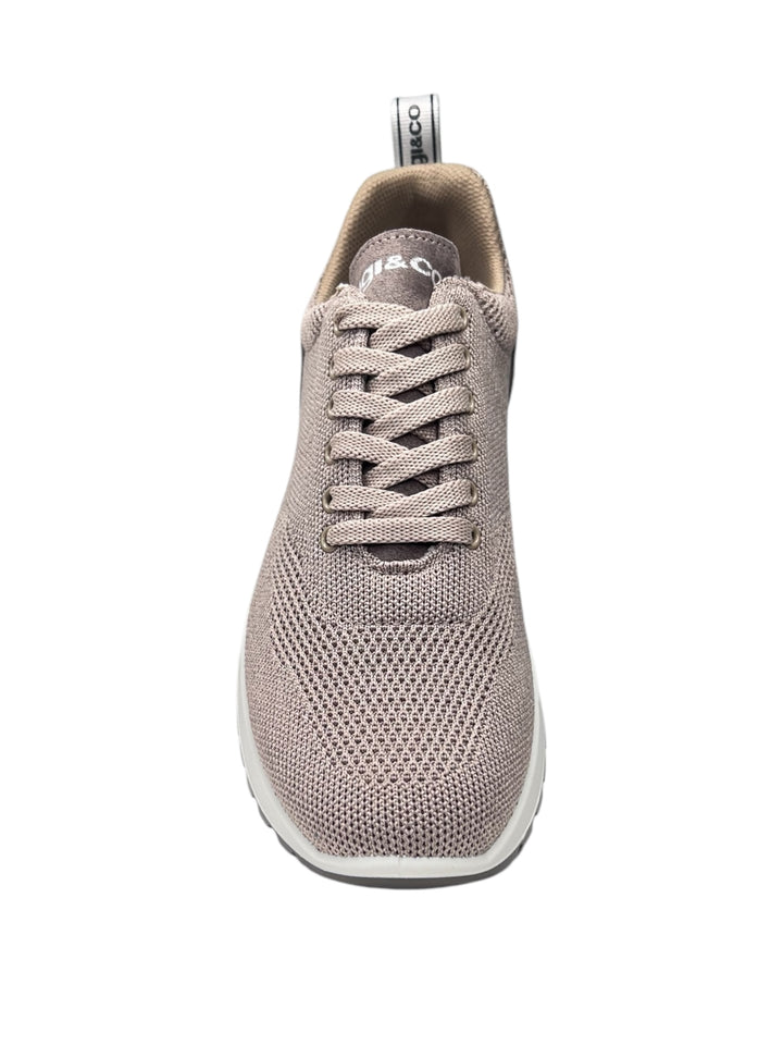 sneakers uomo pelle-tessuto igi&co art.7632633 beige