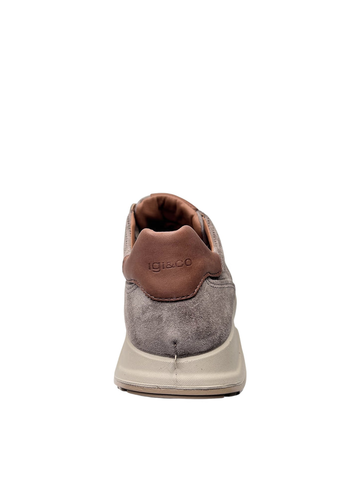 sneakers uomo pelle igi&co art.7634744 peltro