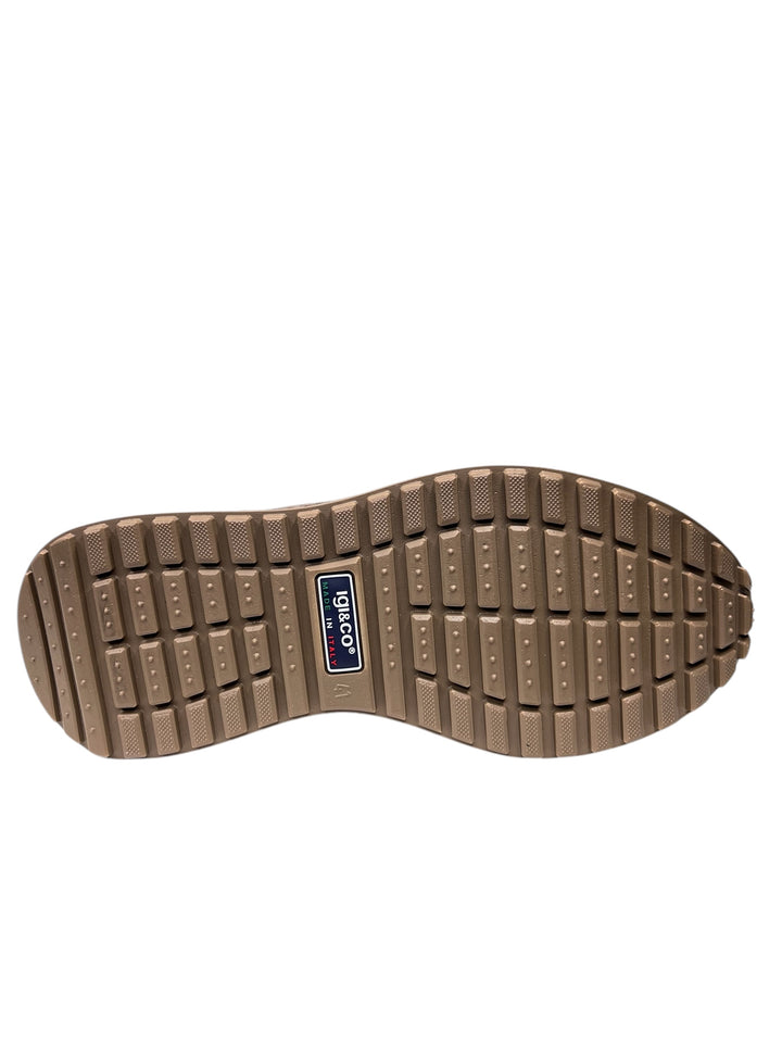 sneakers uomo pelle igi&co art.7634744 peltro