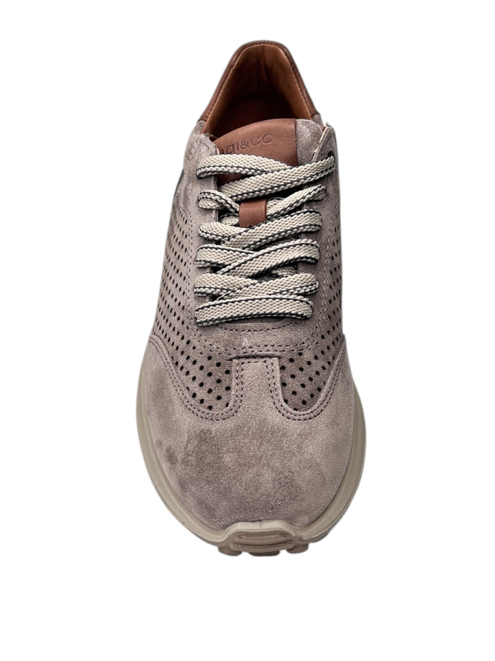 sneakers uomo pelle igi&co art.7634744 peltro