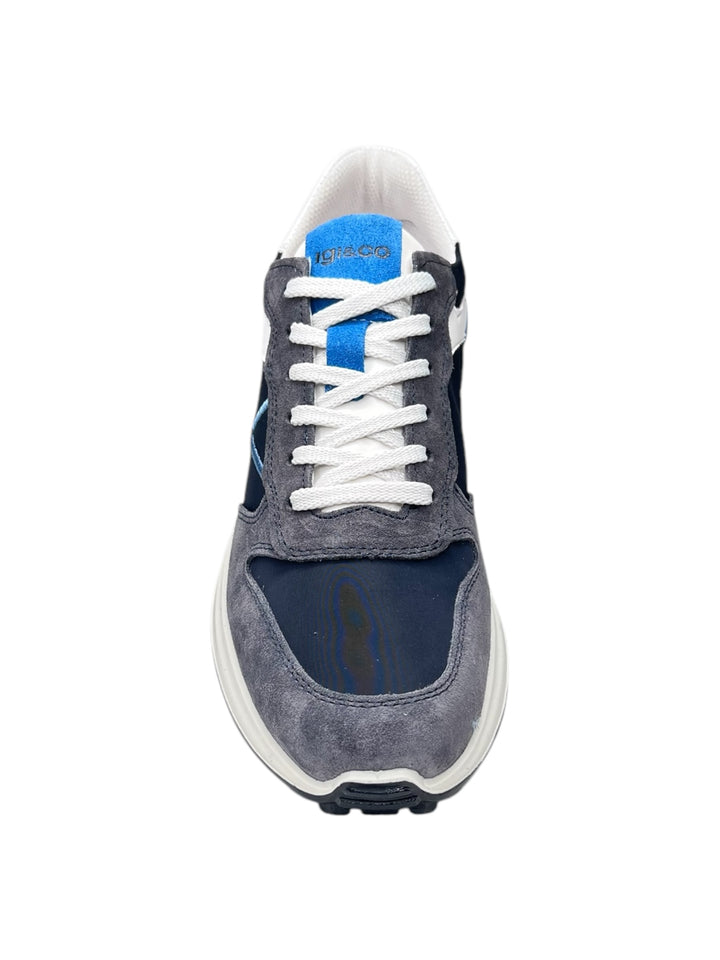 sneakers uomo pelle-tela igi&co art.76348