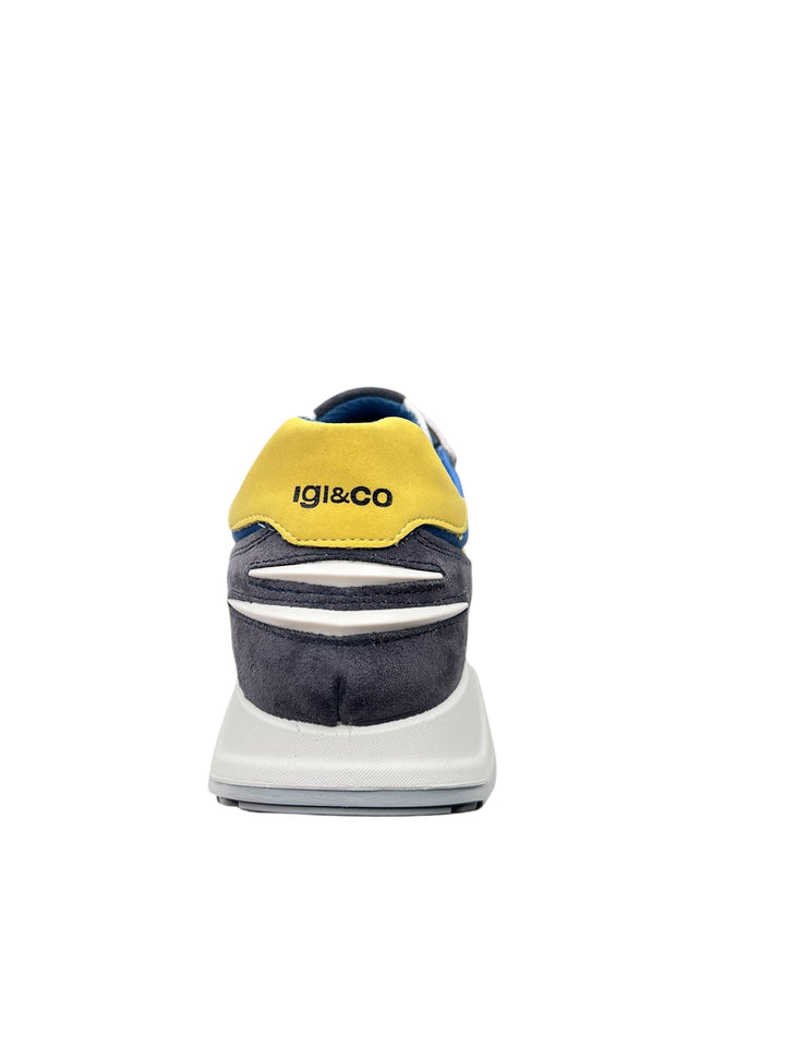 sneakers uomo pelle-tela igi&co art.76348