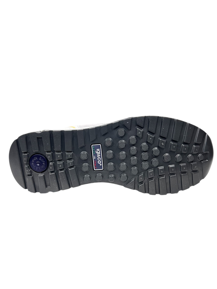 sneakers uomo pelle-tela igi&co art.7636333 perla