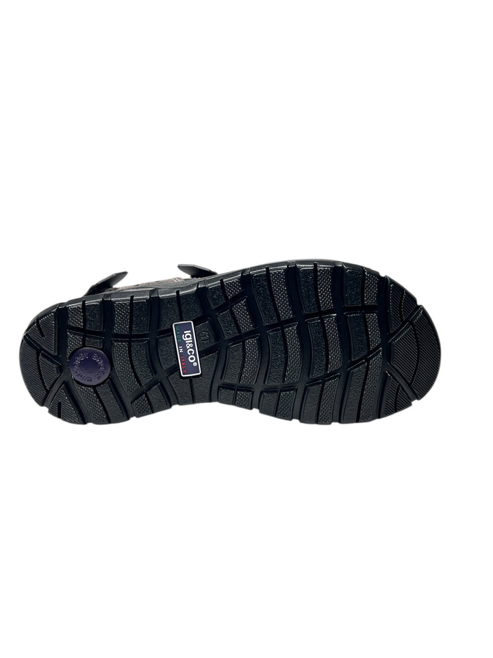IGI&CO sandalo uomo in pelle grigio