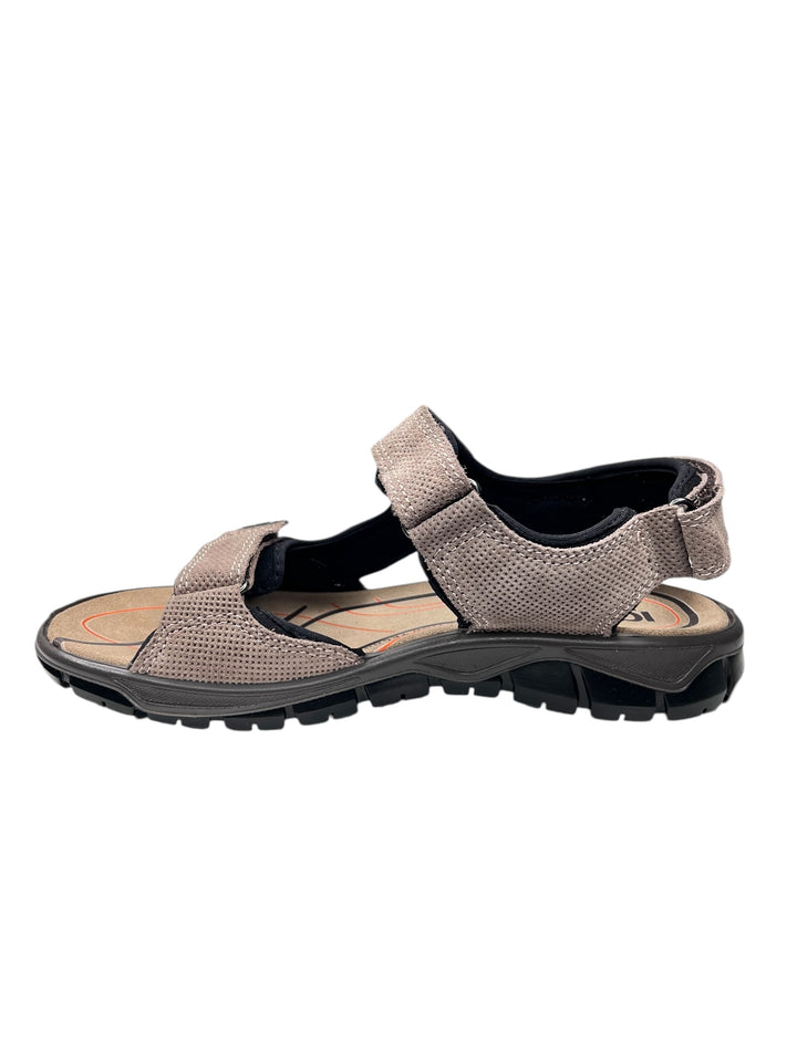 IGI&CO sandali uomo in pelle fango chiaro