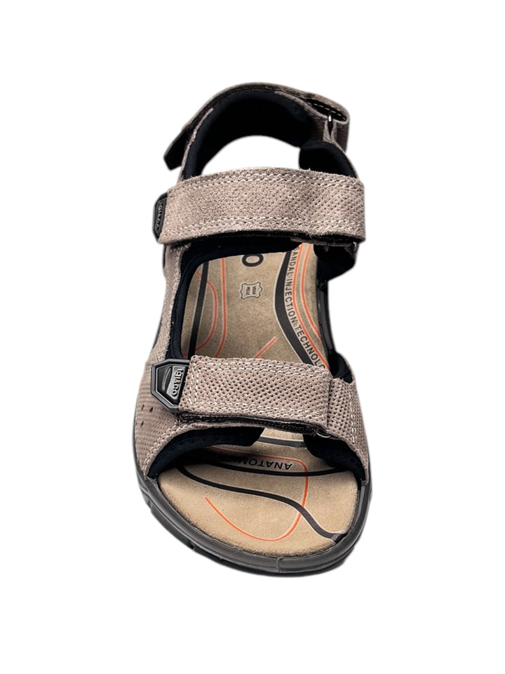 IGI&CO sandali uomo in pelle fango chiaro