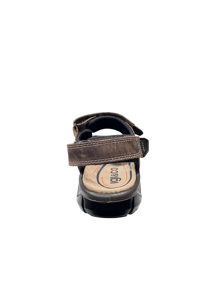 IGI&CO sandali uomo in pelle peltro