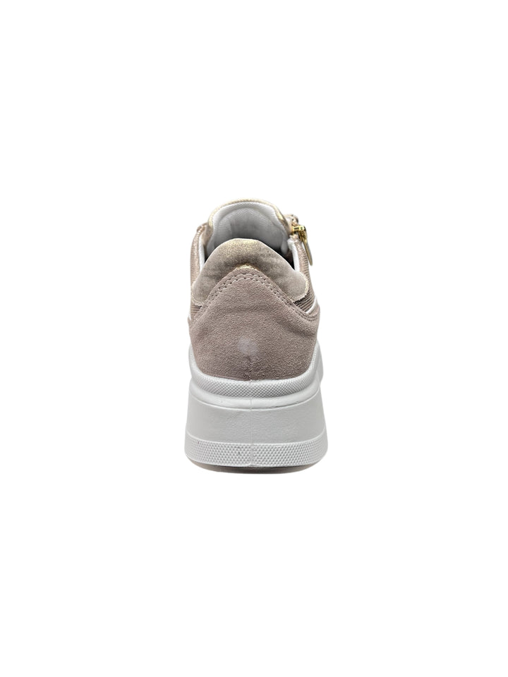 sneakers donna pelle igi&co art.7653200 visone