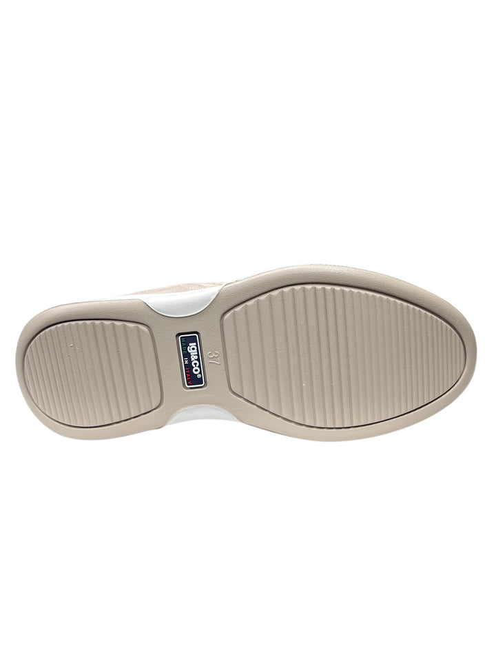 sneakers donna pelle igi&co art.7653200 visone