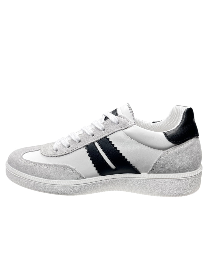 sneakers donna pelle igi&co art.7654511 cristal-nero