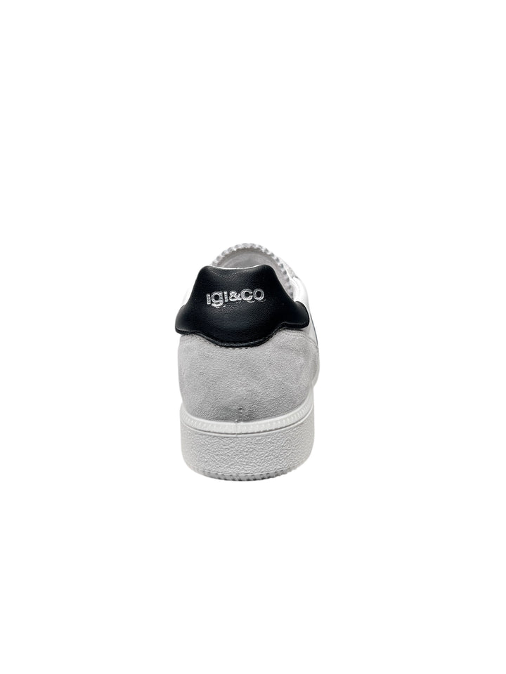 sneakers donna pelle igi&co art.7654511 cristal-nero
