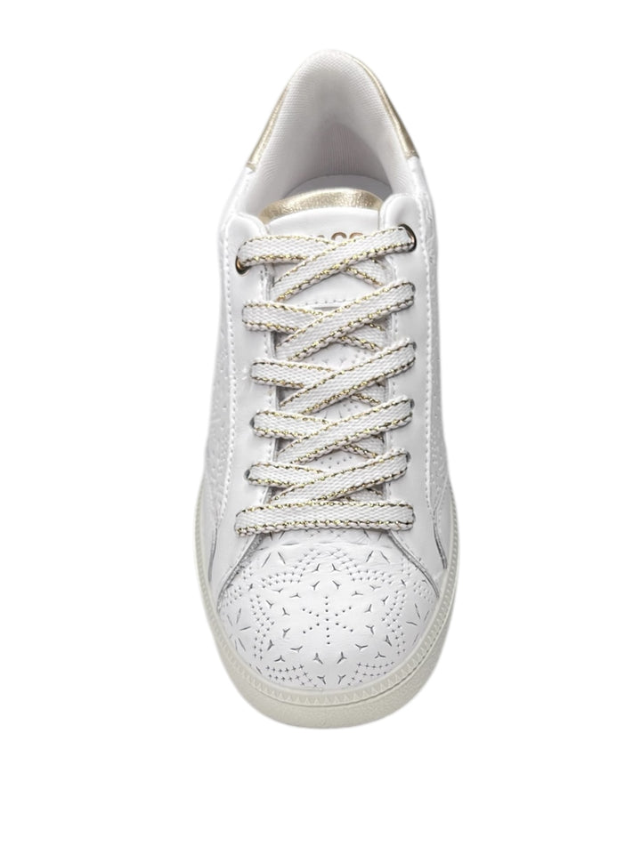 sneakers donna pelle igi&co art.7654800 bianco-platino