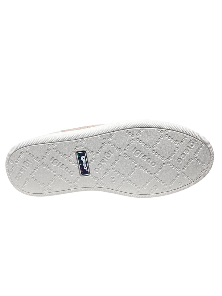 sneakers donna pelle igi&co art.7656411 champagne
