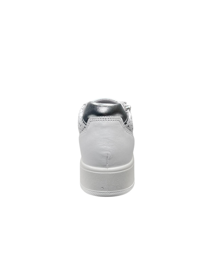 sneakers donna pelle igi&co art.7656455 bianco