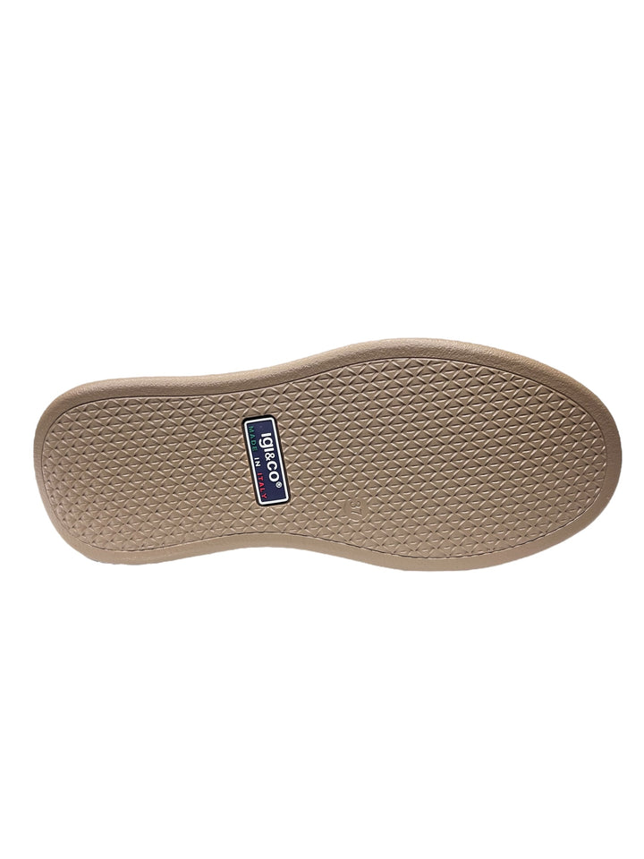 sneakers donna pelle igi&co art.7657411 sabbia