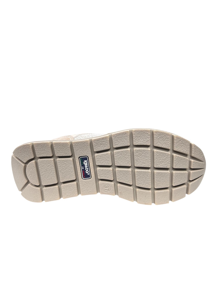 sneakers donna pelle igi&co art.7659211 visone