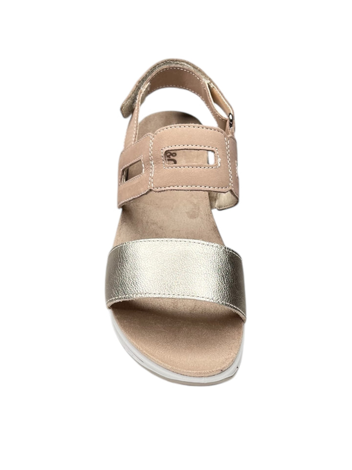 IGI&CO sandali donna in pelle platino-beige