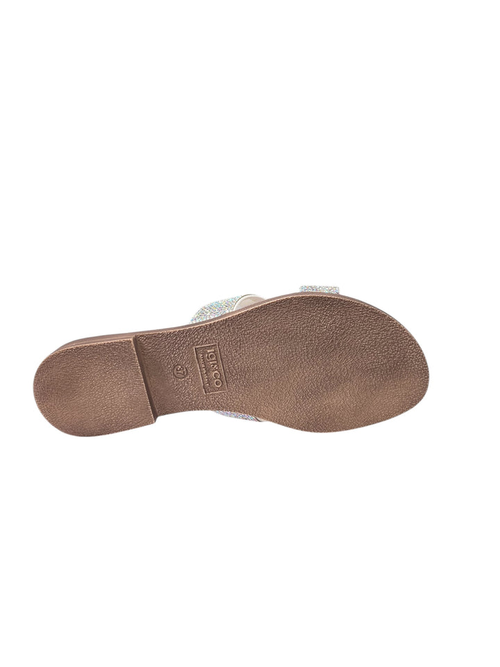 IGI&CO ciabatte donna in pelle latte