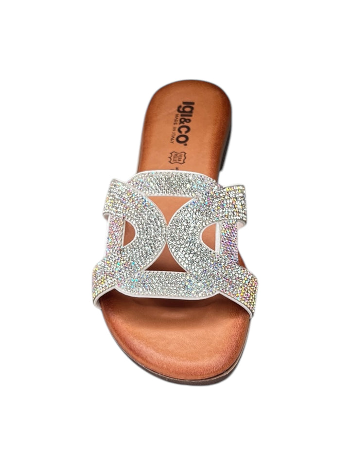 IGI&CO ciabatte donna in pelle latte