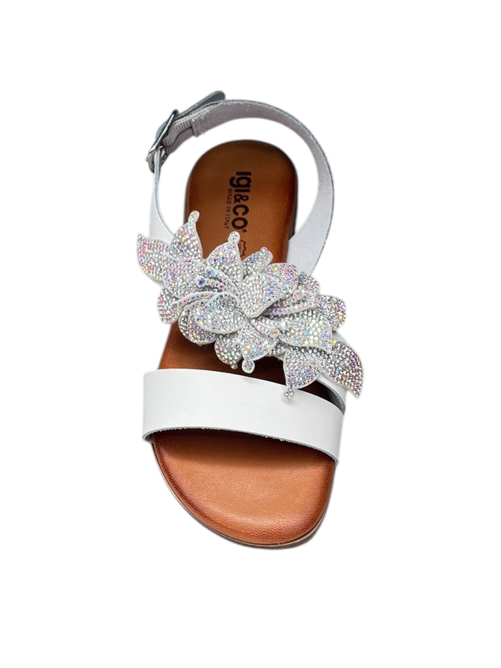 sandali donna pelle igi&co art.7684111 bianco