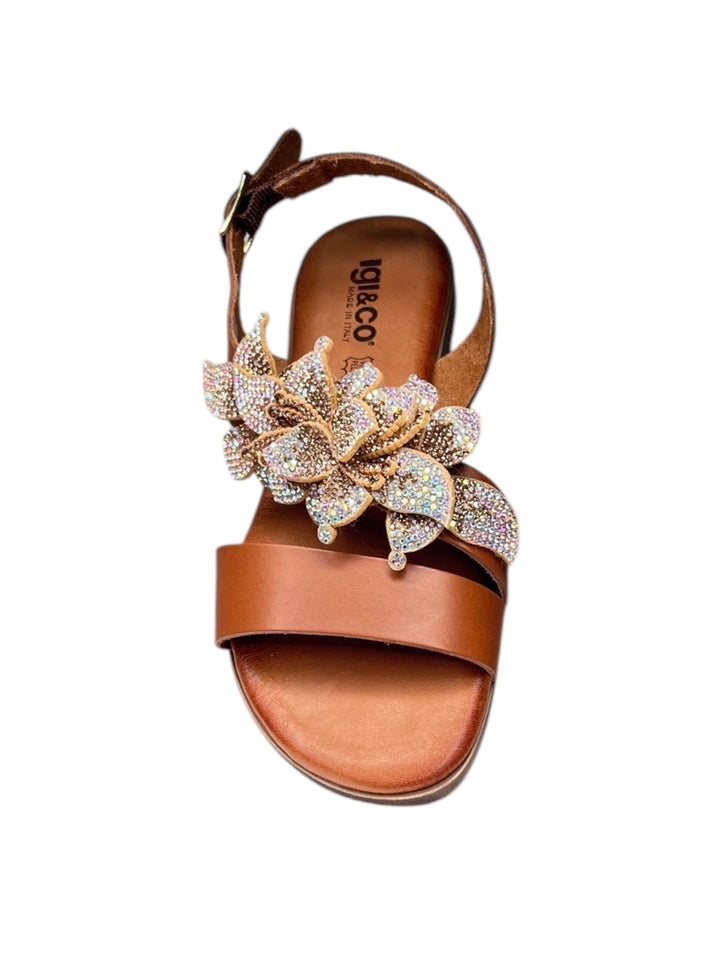 IGI&CO sandalo donna pelle cuoio