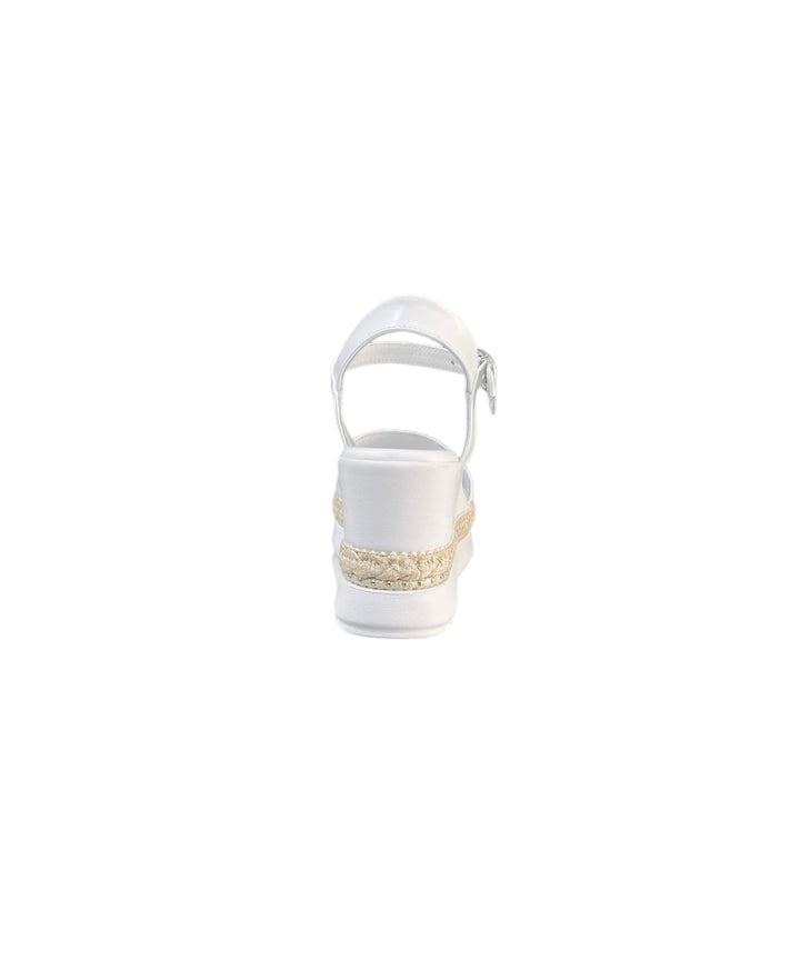 sandali donna pelle nerogiardini art. e307690d707 bianco