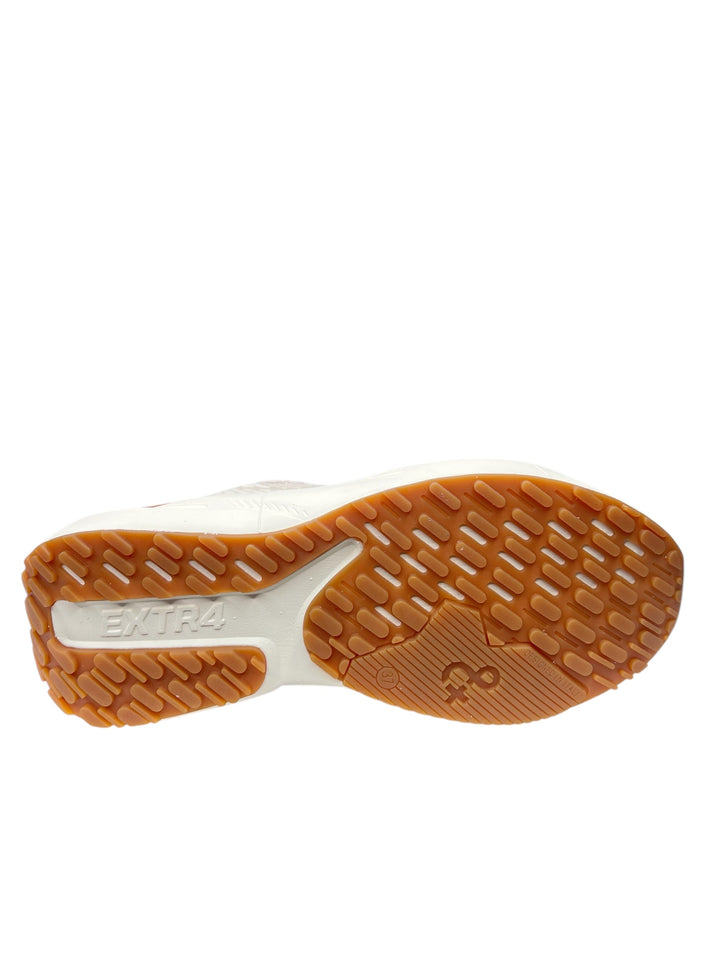 sneakers donna pelle-tessuto &xtr4 art.7705522 beige