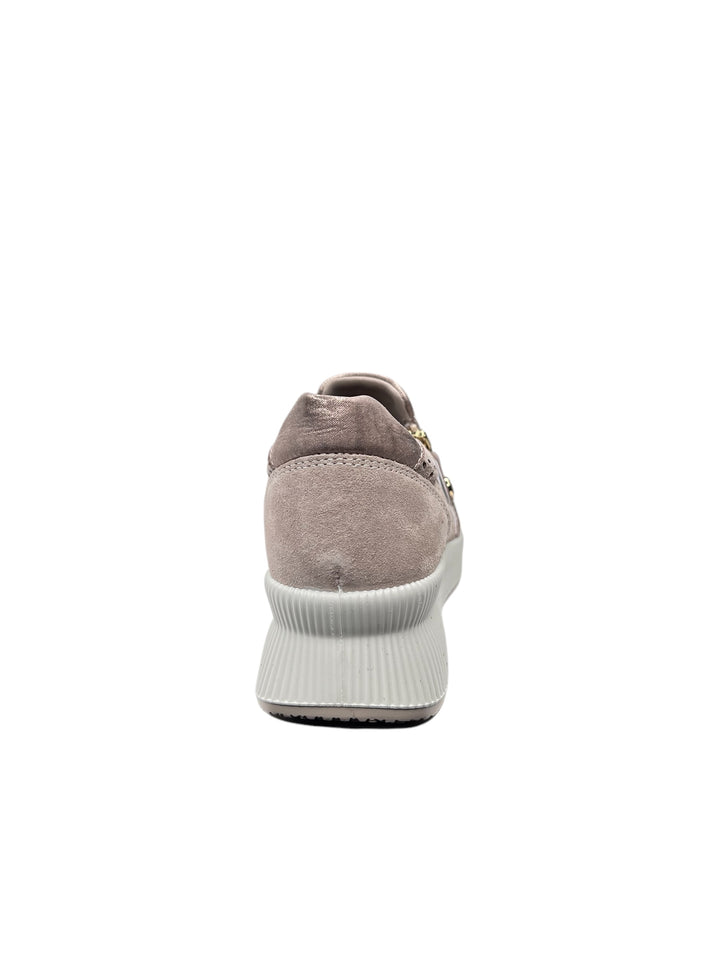 sneakers donna pelle enval soft art.7769133 visone