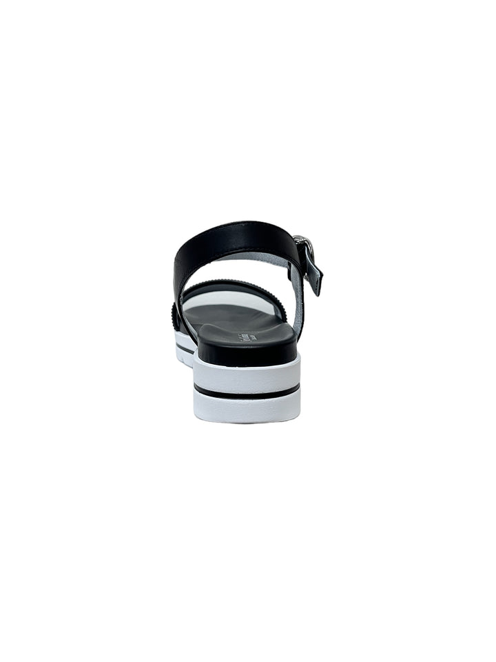 sandali donna pelle nero giardini art.e307812d100 nero