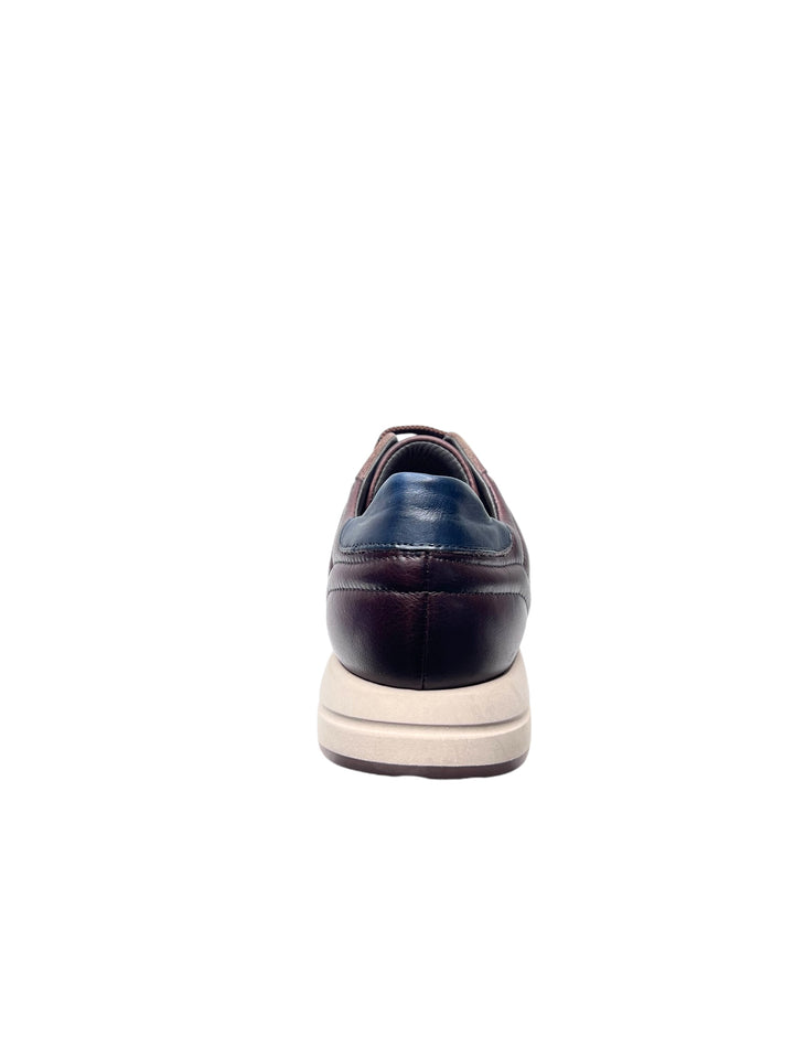 sneakers uomo pelle exton art.802 taupe