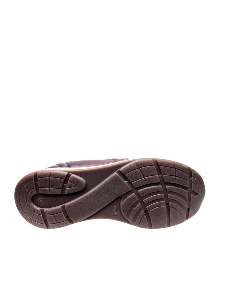 sneakers uomo pelle exton art.802 taupe