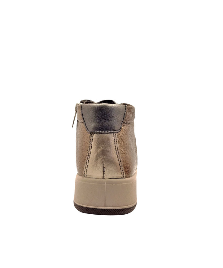 sneaker alta donna pelle igi&co art. 8172722 BRONZO