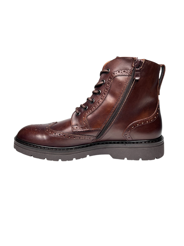 stivaletto uomo pelle delavato beige