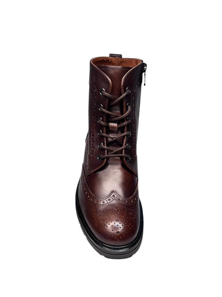 stivaletto uomo pelle delavato beige