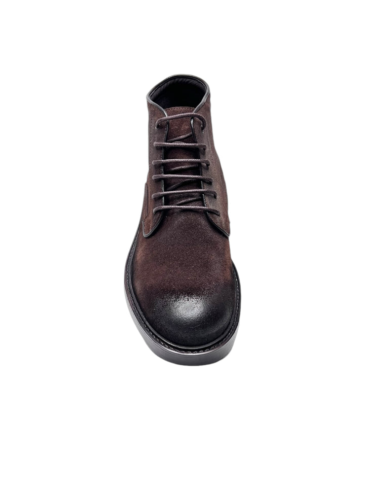 polacchine uomo pelle exton art.8324 terra