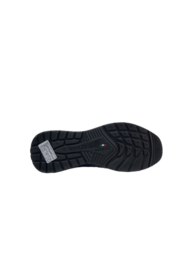 sneakers donna pelle nero giardini art.i308351d100 nero