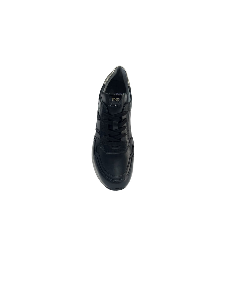 sneakers donna pelle nero giardini art.i308375d100 nero