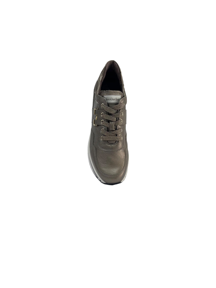 sneakers donna pelle nero giardini art.i308380d322 brown