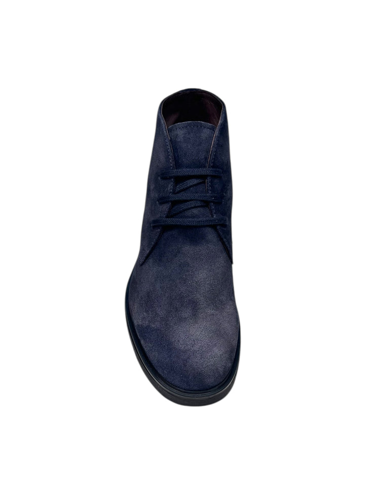 polacchino uomo pelle blu