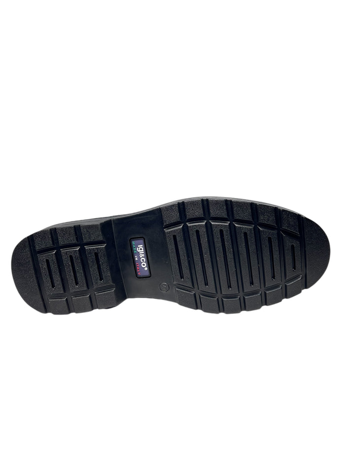 polacchino goretex uomo pelle blu notte