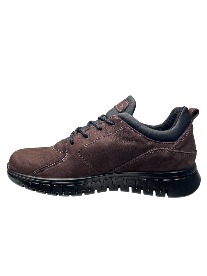 scarpa goretex uomo pelle caffè