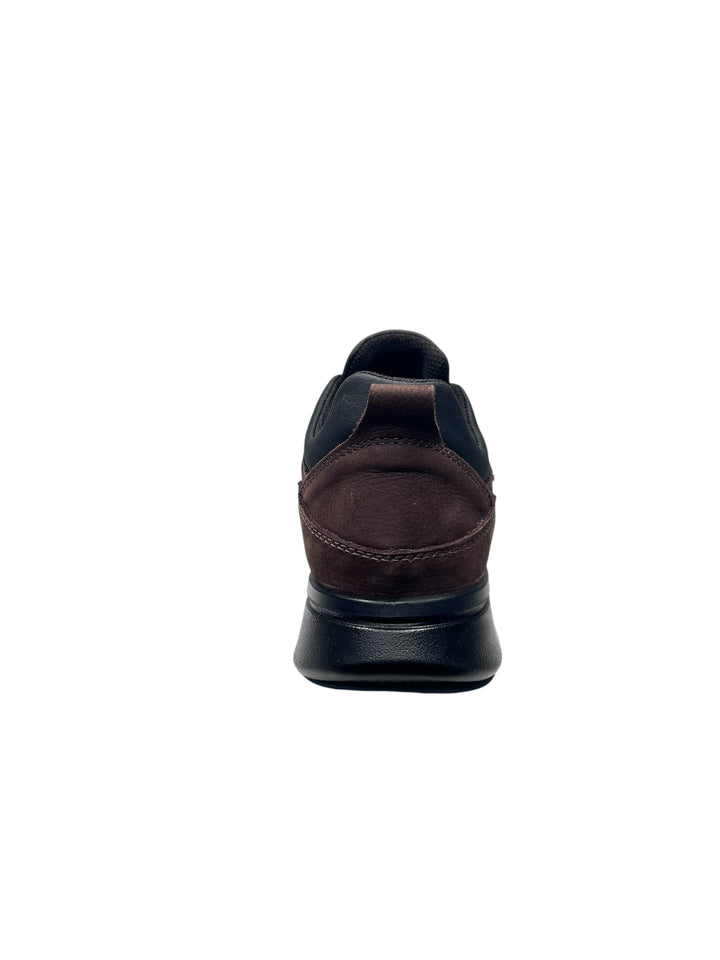scarpa goretex uomo pelle caffè