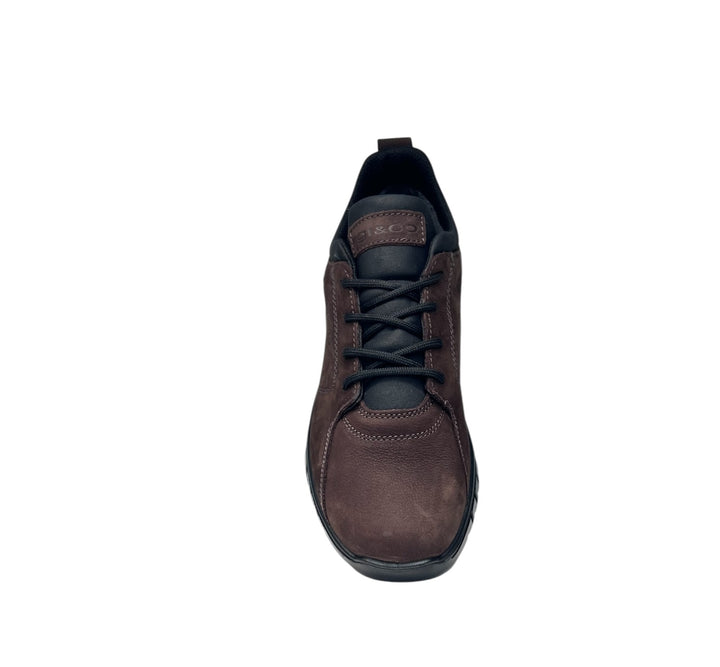 scarpa goretex uomo pelle caffè