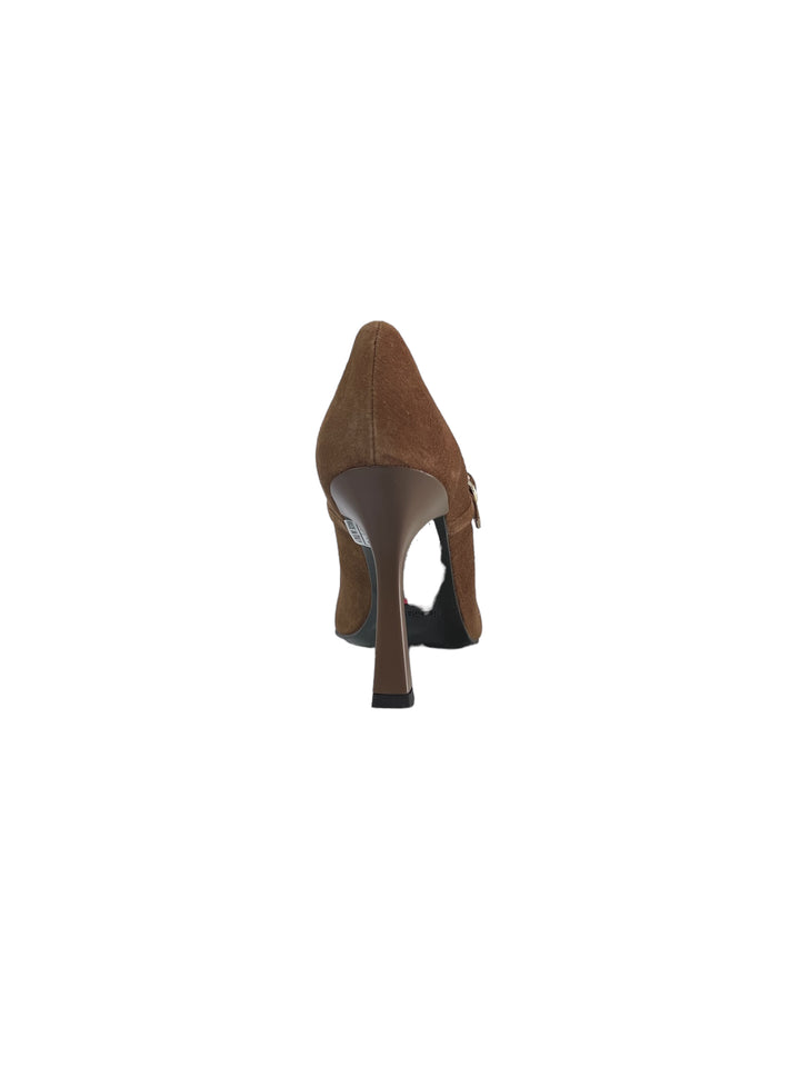 décolleté donna pelle nero giardini art.i308632de339 malto