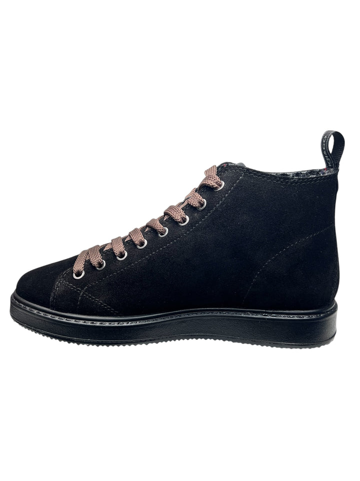 sneaker alta uomo pelle