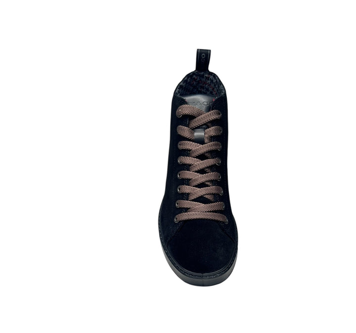 sneaker alta uomo pelle