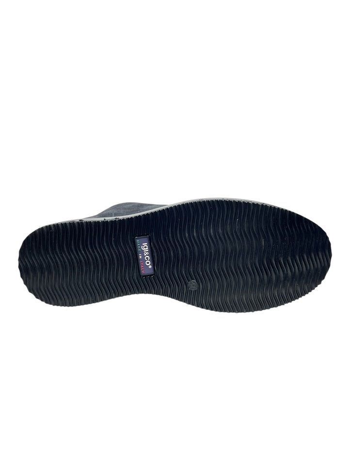 sneaker alta uomo pelle
